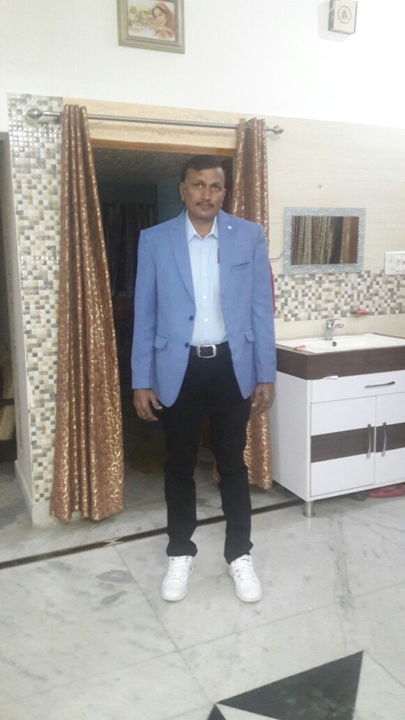 Chemistry professor conducting laboratory research